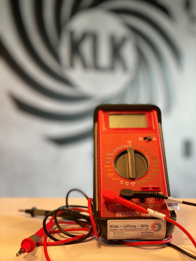 KLK Kältetechnik Voltmeter